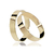 Aliança para Casamento Anatômica em Ouro 18K — Ref. AL143 - comprar online