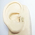 Piercing Reto para Trágus Coruja em Ouro 18K - comprar online