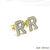 Brinco de Letras do Alfabeto em Ouro 18K - comprar online