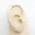 Piercing de Argola para Orelha Hélix em Ouro 18K - comprar online