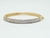 Bracelete com Pedras de Zircônia em Ouro 18K