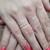 Anel Aparador Diamantado Em Ouro 18K — Ref. AnE062 - loja online