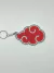 Llavero Akatsuki – Nube Roja | Impresión 3D Estilo Naruto | Artifex3D