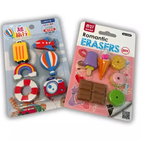 Kit de Borracha Divertida e Decorada- Importado - comprar online