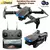 Dobrável RC Drone com Câmera HD Grande Angular, E99Pro, 4K, 1080P, Helicópter - TECMODA
