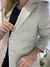 Blazer Classic Alfaiataria Cinza Claro - comprar online