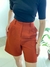 Short de Alfaiataria Terracota - comprar online