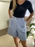 Short de Alfaiataria Azul BB - comprar online