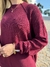 Blusão Bordeaux Essencial - Camila Meirelles Moda Feminina