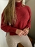 Blusão Tricot Bordeaux Elegance na internet