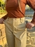 Calça Cargo Alfaiataria Bege Claro - comprar online