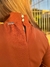 Blusa Gola Alta Terra Cotta Lux - Camila Meirelles Moda Feminina
