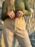 Calça baggy alfaiataria bege - comprar online