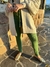 Calça Jogger Tricot Verde com Amarração na internet