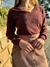 Blusa Bordô Brisa de Outono
