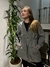 Parka Cinza Storm Urban