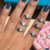 Anel de Prata Círculo Signo de Touro Elegância Persistente - Céu de Prata