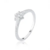 Anel de Prata Estrela Cravejada Zircônia - comprar online