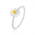 Anel de Prata Flor Margarida - comprar online
