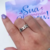 Anel de Prata Nome Personalizável (Ler Descrição) - Céu de Prata