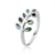 Anel de Prata Ramo de Folhas Abalone - comprar online