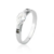 Anel de Prata Solitário Zircônia Oval e Marcassitas - comprar online