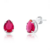 Brinco de Prata Gota Zircônia 11mm - comprar online