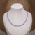 Imagem do Choker de Prata Cristais e Bolinhas 40cm