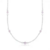 Colar de Prata Sete Zircônias 45cm - Céu de Prata