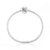 Pulseira de Berloque Coração Céu de Prata (Fina) 2mm - comprar online
