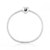 Pulseira de Berloque Coração Céu de Prata (Fina) 2mm - loja online