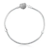 Pulseira de Prata para Berloques Coração Cravejado 18cm - comprar online