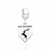 Berloque de Prata Casa Baratheon - Game of Thrones