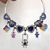 Berloque de Prata Cravejado Menino Zircônia Azul - comprar online