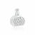 Berloque de Prata Separador Perfume Pavê Verde - comprar online