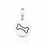 Berloque de Prata Keep Calm And Love Pets