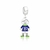 Berloque de Prata Menino Letra B: Personalize Pulseiras com Charme