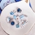 Berloque de Prata Patinha Azul Esmaltada