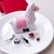 Berloque de Prata Separador Snoopy Natalino