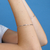 Bracelete de Prata Aro Liso 18cm
