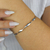 Bracelete de Prata Elo Torcido 18cm