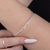 Bracelete de Prata Frisado 20cm