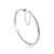 Bracelete de Prata Liso com Fio (4mm) 20cm