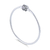 Bracelete de Prata Rígido para Berloques 18cm