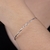 Bracelete de Prata Torcido 18cm