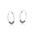 Brinco Argola Bali Três Aros 2,0cm