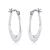 Brinco de Prata Argola Oval 2,7cm - comprar online