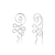 Brinco de Prata Earcuff Espiral