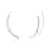 Brinco de Prata EarCuff Bolinhas 26mm