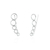 Brinco Earcuff Bolhas Crescentes 20mm